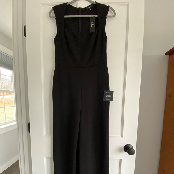 Lulu’s Black Jumpsuit - Picture 3 of 5